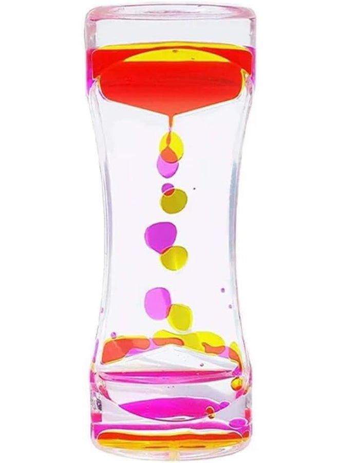 abley's Liquid Motion Timer, Sensory Calming Toy, Visual Bubbler for Autism, Sensory Stimulation (Set of 3) - Image 1